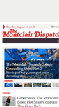 Mobile Screenshot of montclairdispatch.com